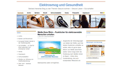 Desktop Screenshot of elektrosmog-und-gesundheit.de